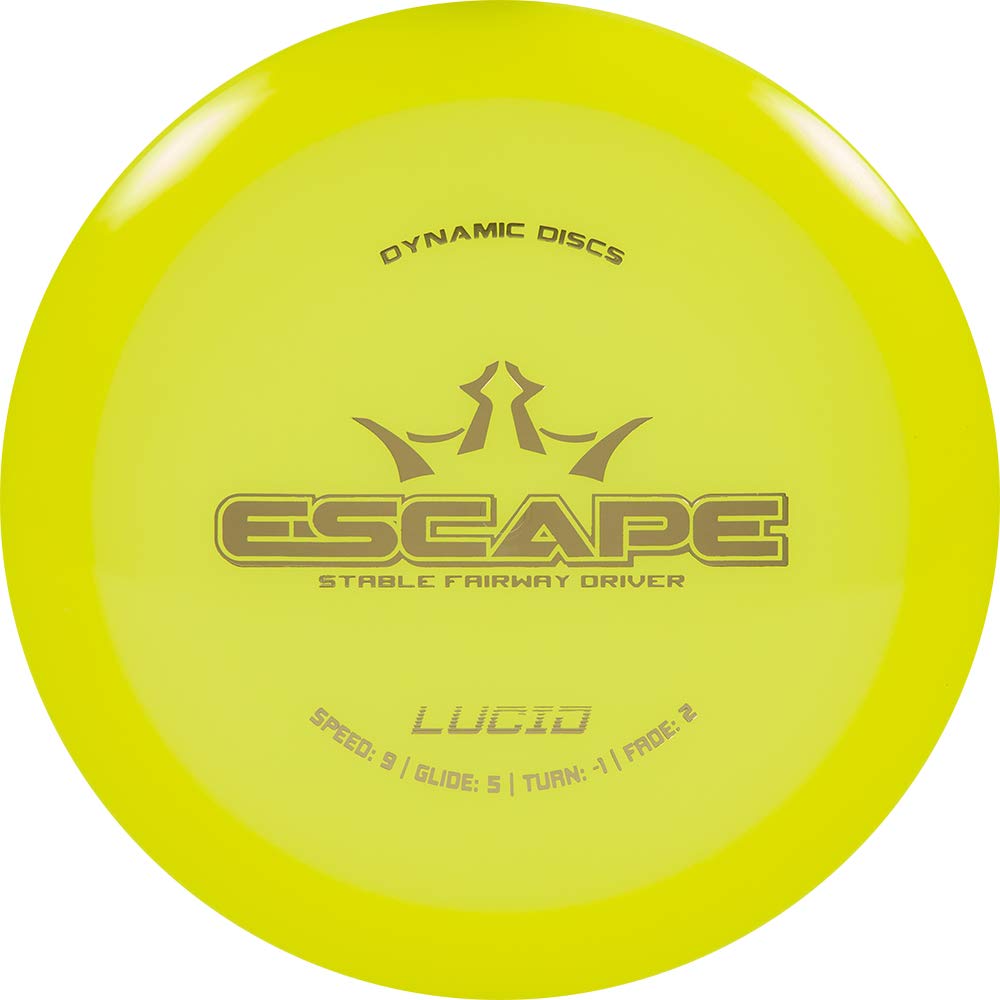 Dynamic Discs Lucid Escape, Slightly Overstable Fairway Driver, 170g