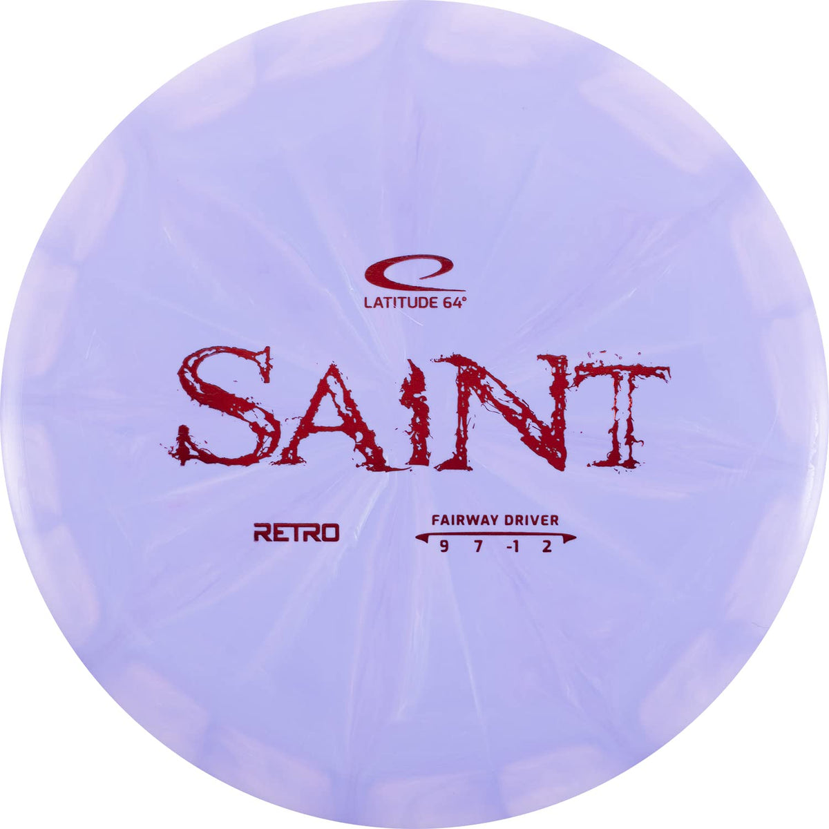 Latitude 64 Retro Saint, Slightly Overstable Disc Golf Fairway Driver, 170g