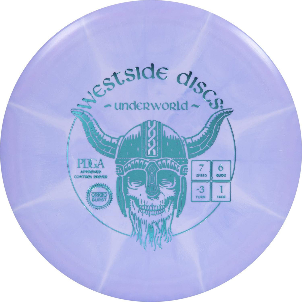 Westside Discs Origio Burst Underworld, Understable Fairway Driver, 170g