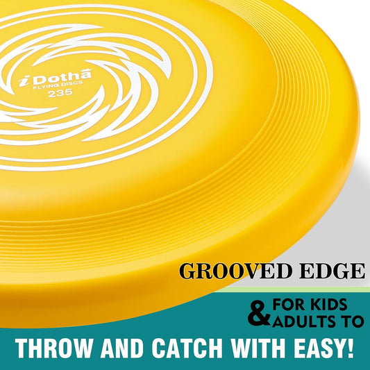 Sports Flying Disc - Compeition Flying Discs for Beach, Backyard, Lawn, Park, Camping and More - Great for All Ages Outdoor Flying Disc Training
