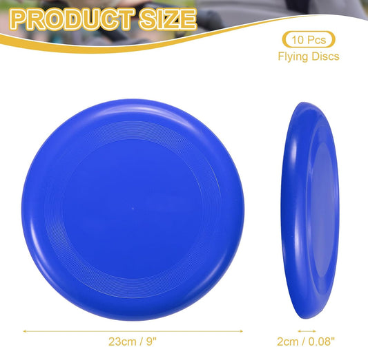 PATIKIL Flying Disc, Colorful Plastic Flying Disk Flyer for Outdoor Sports Training Playing Lawn Game