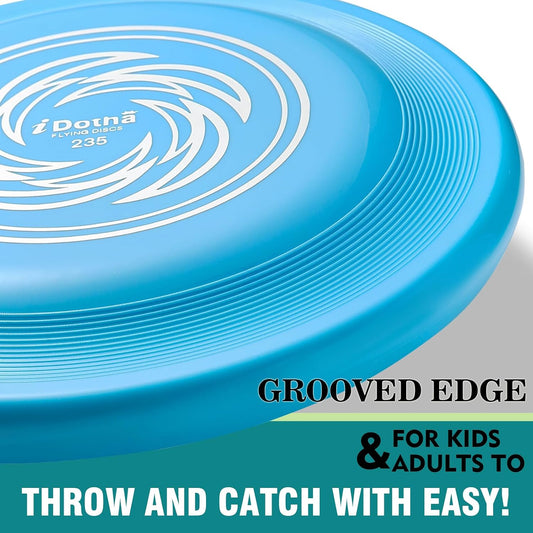 Sports Flying Disc - Compeition Flying Discs for Beach, Backyard, Lawn, Park, Camping and More - Great for All Ages Outdoor Flying Disc Training