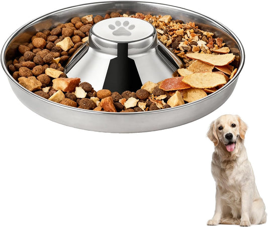 Stainless Steel Dog Bowls, Thickened Durable Replacement Bowls