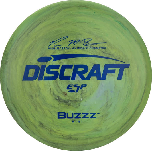 Discraft ESP Mini Buzzz Paul McBeth 6X Signature Series Disc Golf Accessory