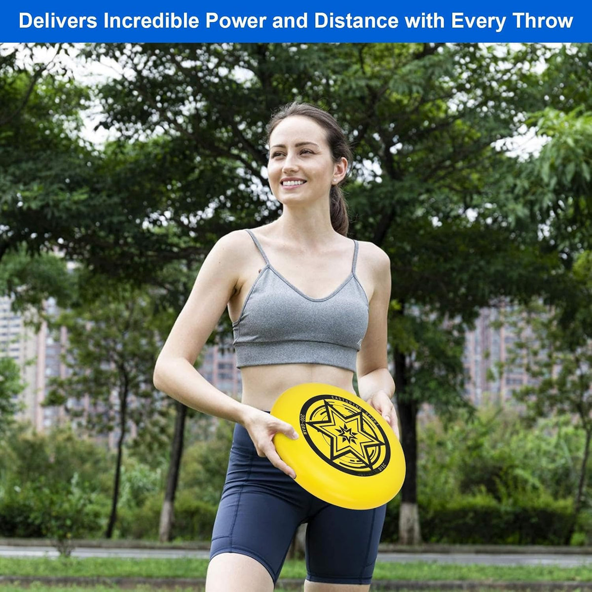 Eastgoing Beach Outdoor Flying Disc – 210 Gram, 11 Inch Heavyweight Flying Disc, Designed for Extreme Wind Resistance – Loads of Colors Available