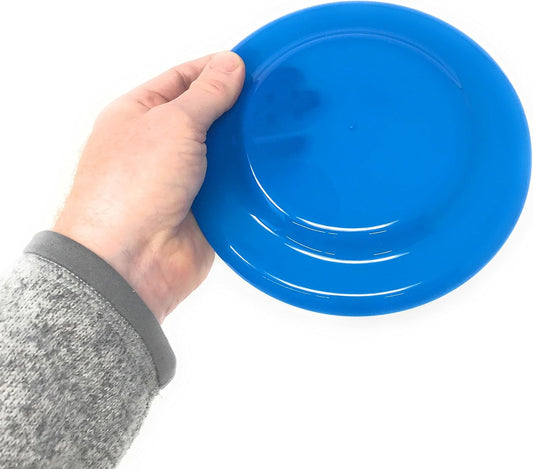 Funiverse 36 Bulk 7" Low-Cost Colorful Plastic Flying Discs or Party Plates - Ideal for Birthday Parties, Beach Days and Luaus, Crafting and DIY Projects