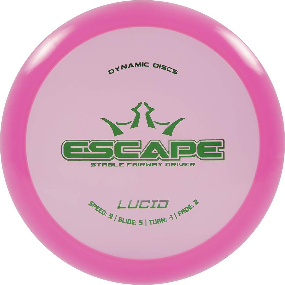 Dynamic Discs Lucid Escape, Slightly Overstable Fairway Driver, 170g