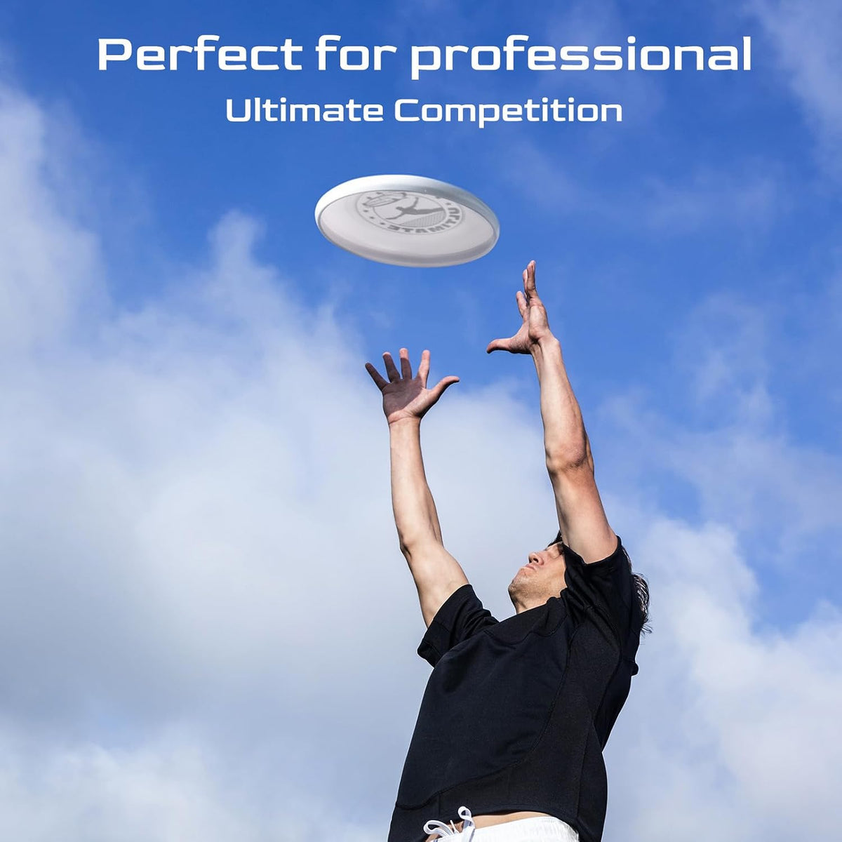 Frisbee Go Flying Disc, 9 Inch Lightweight Sports Disc for Beginners Outdoor Beach Backyard Lawn Park Camping Family Activity Game - 70g