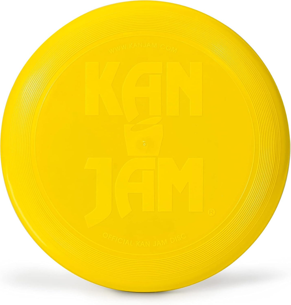 Kan Jam Ultimate Disc Golf Frisbee - Official Size Disc Golf Disc with Light Up Frisbee Options for Outdoor Games, Yellow