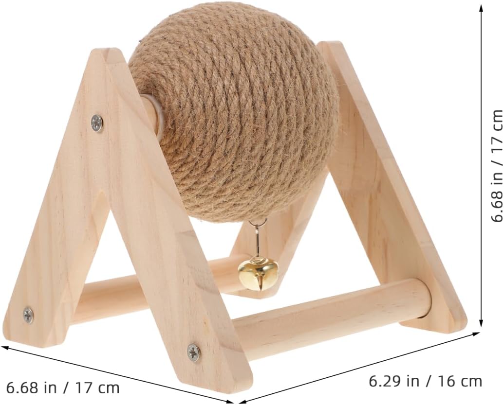ABOOFAN Cat Scratcher Ball Rabbit Scratching Ball for Claw Grinding