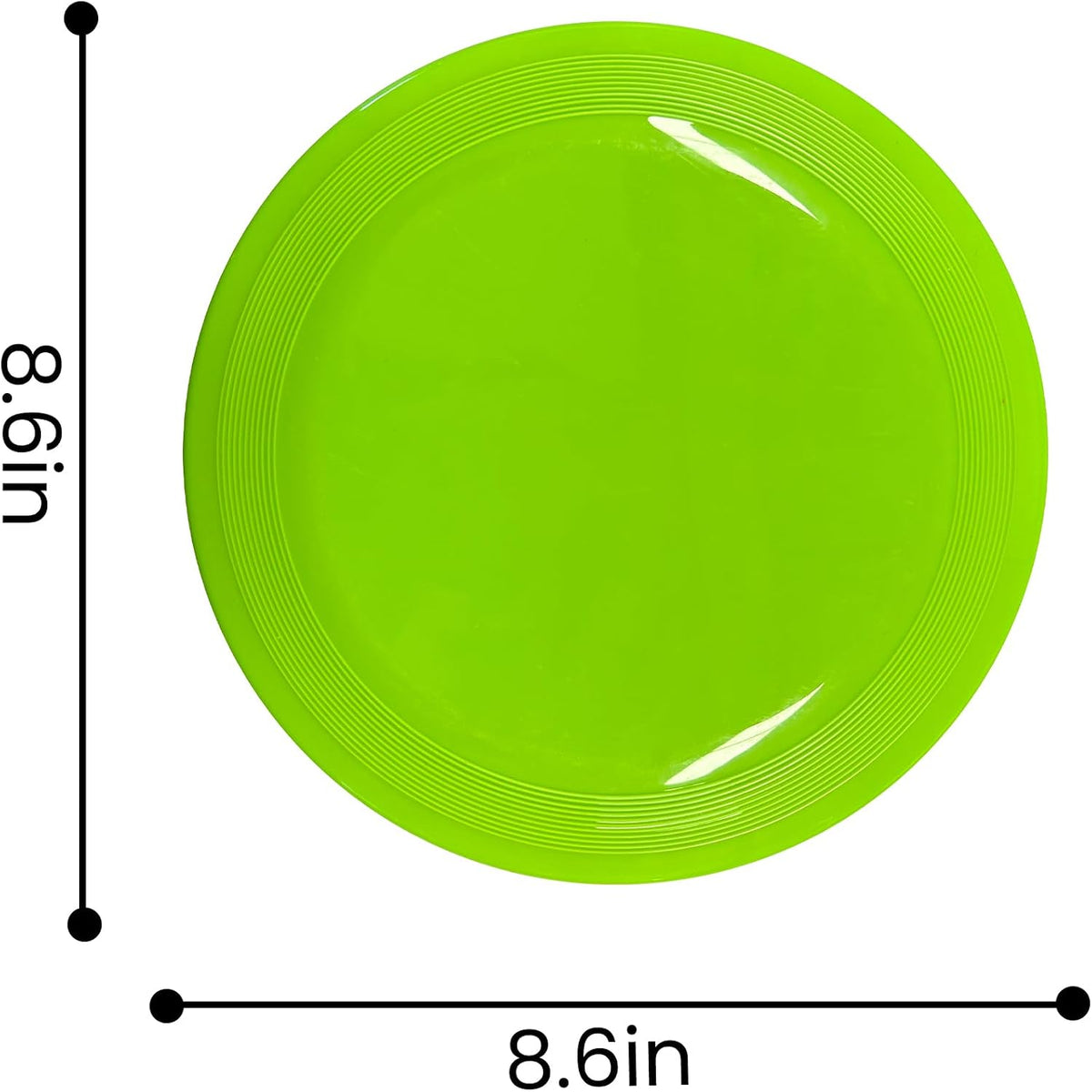 Dog Flying Disc, 3 Pack Dog Frisbee Toy Gift Set for Medium & Large Dogs