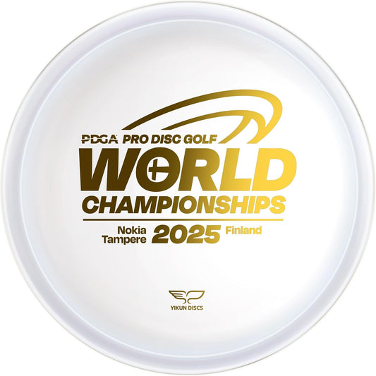Yikun Disc Golf Mini Marker 100mm,36g[Colors and Stamp Artwork Will Vary]