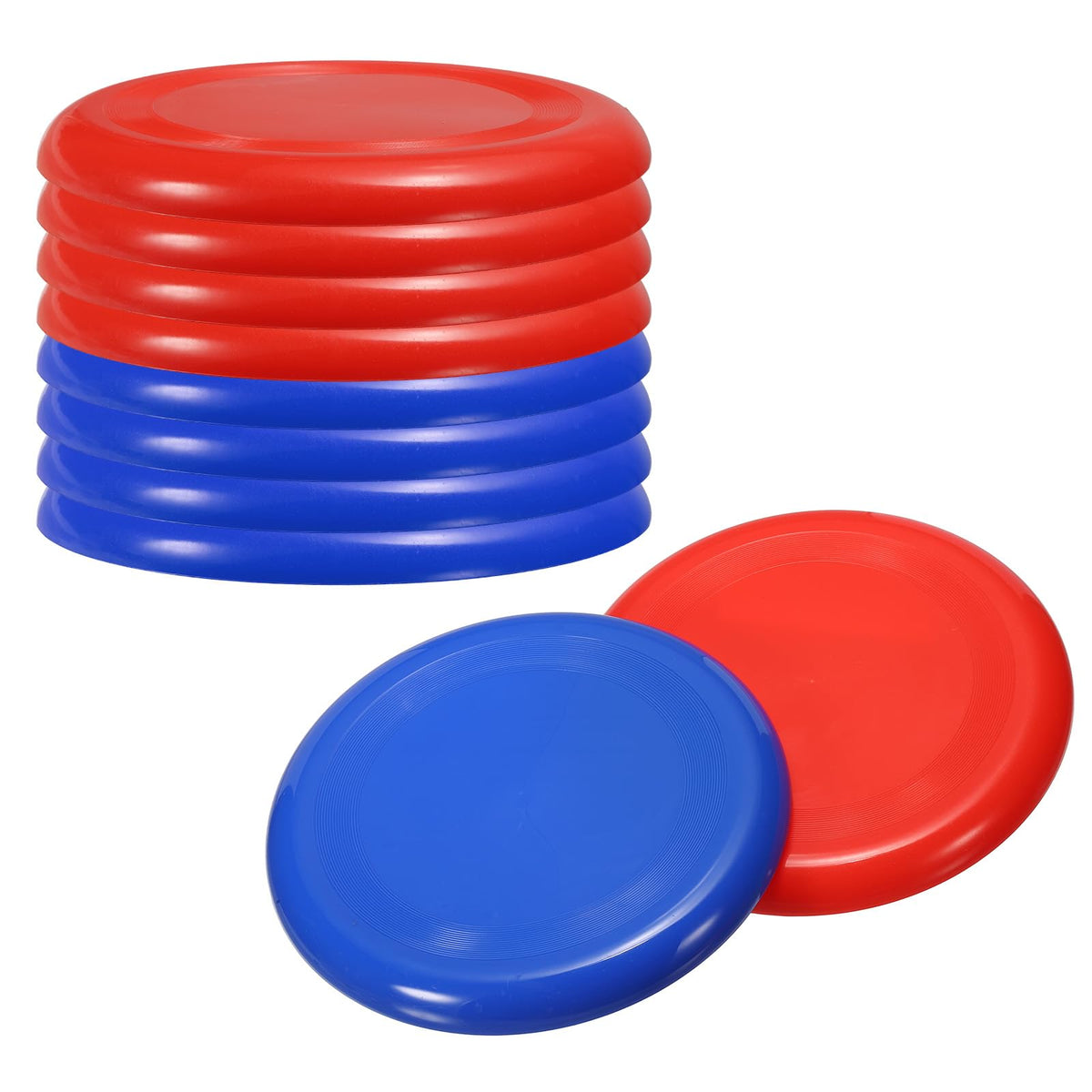 PATIKIL Flying Disc, Colorful Plastic Flying Disk Flyer for Outdoor Sports Training Playing Lawn Game