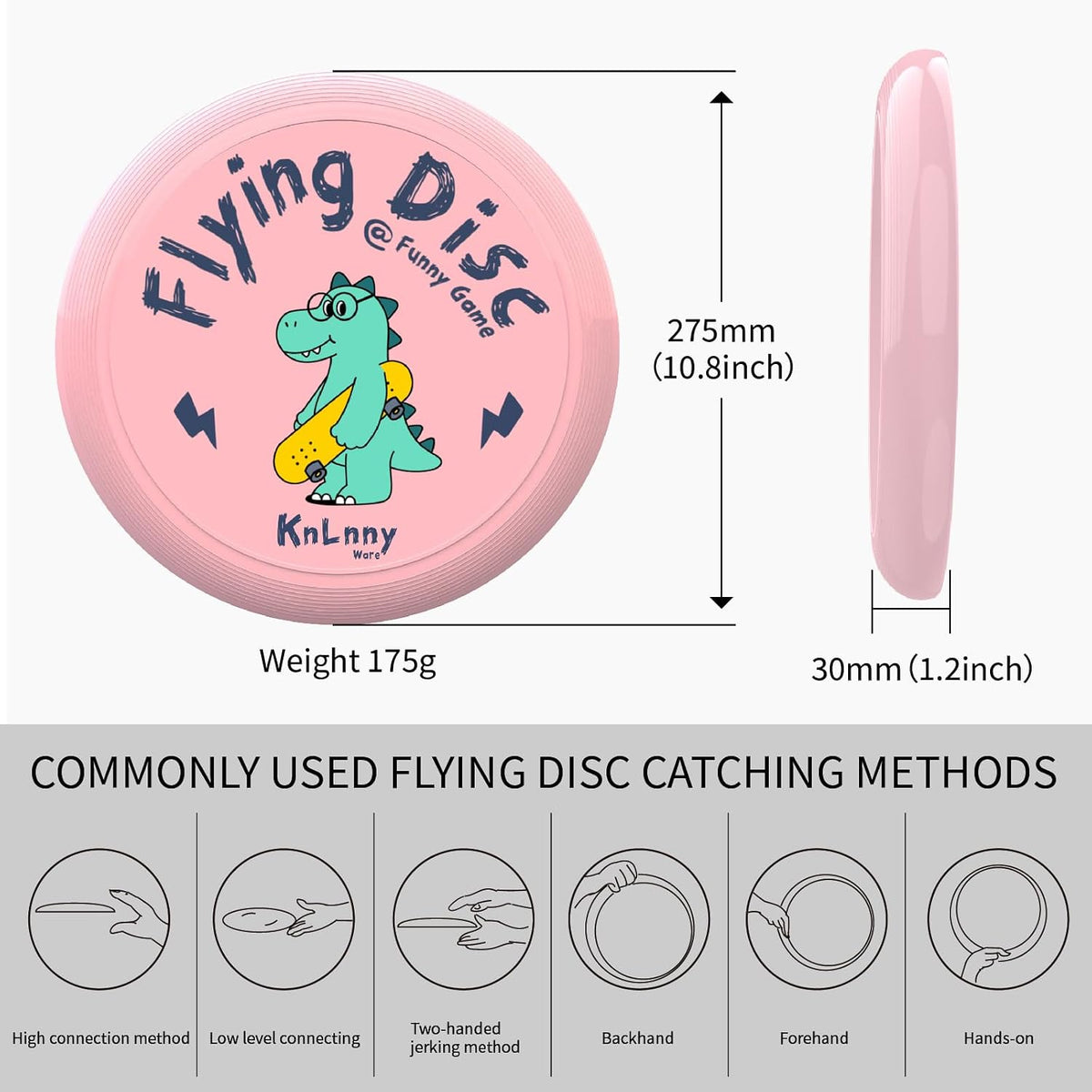 KnLnny Ware LED Flying Disc for Outdoor Games