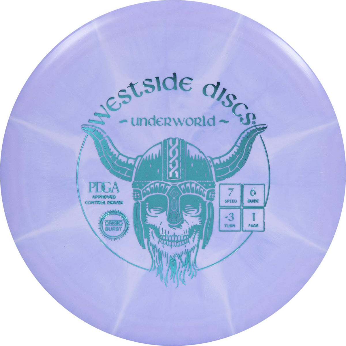 Westside Discs Origio Burst Underworld, Understable Fairway Driver, 170g