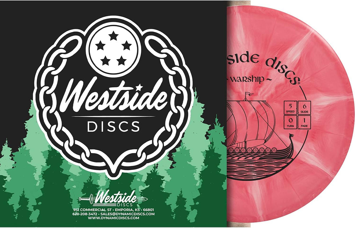 Westside Discs Origio Burst Warship, Stable Disc Golf Midrange