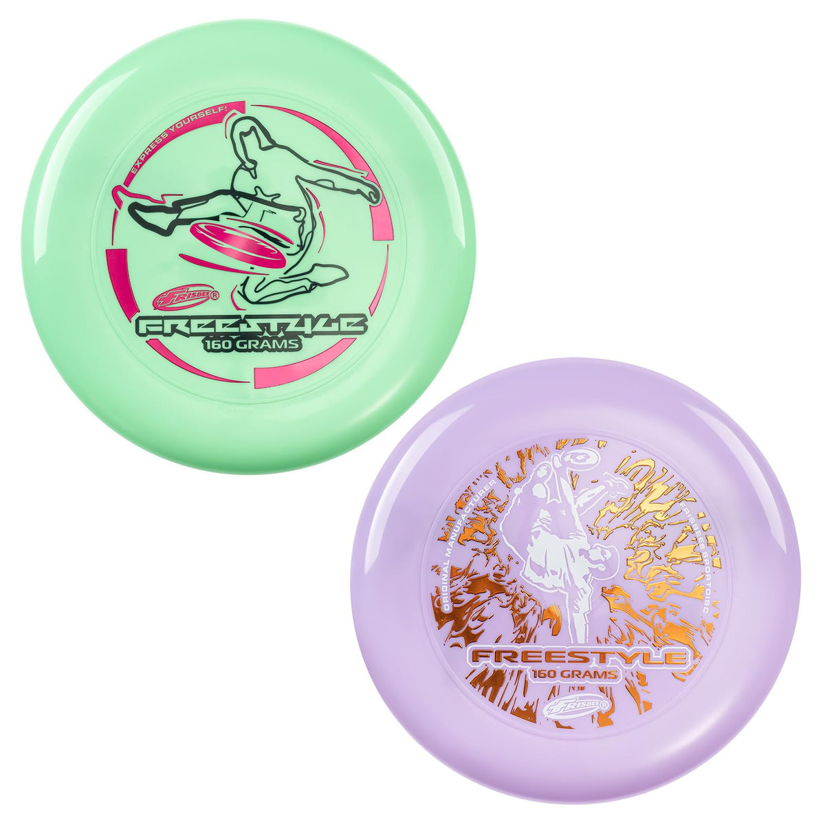 Wham-O Frisbee Outdoor Flying Disc 160g, 10.5 Inch Sports Disc, Durable and Flexible, for Outdoor Beach Backyard Family Fun