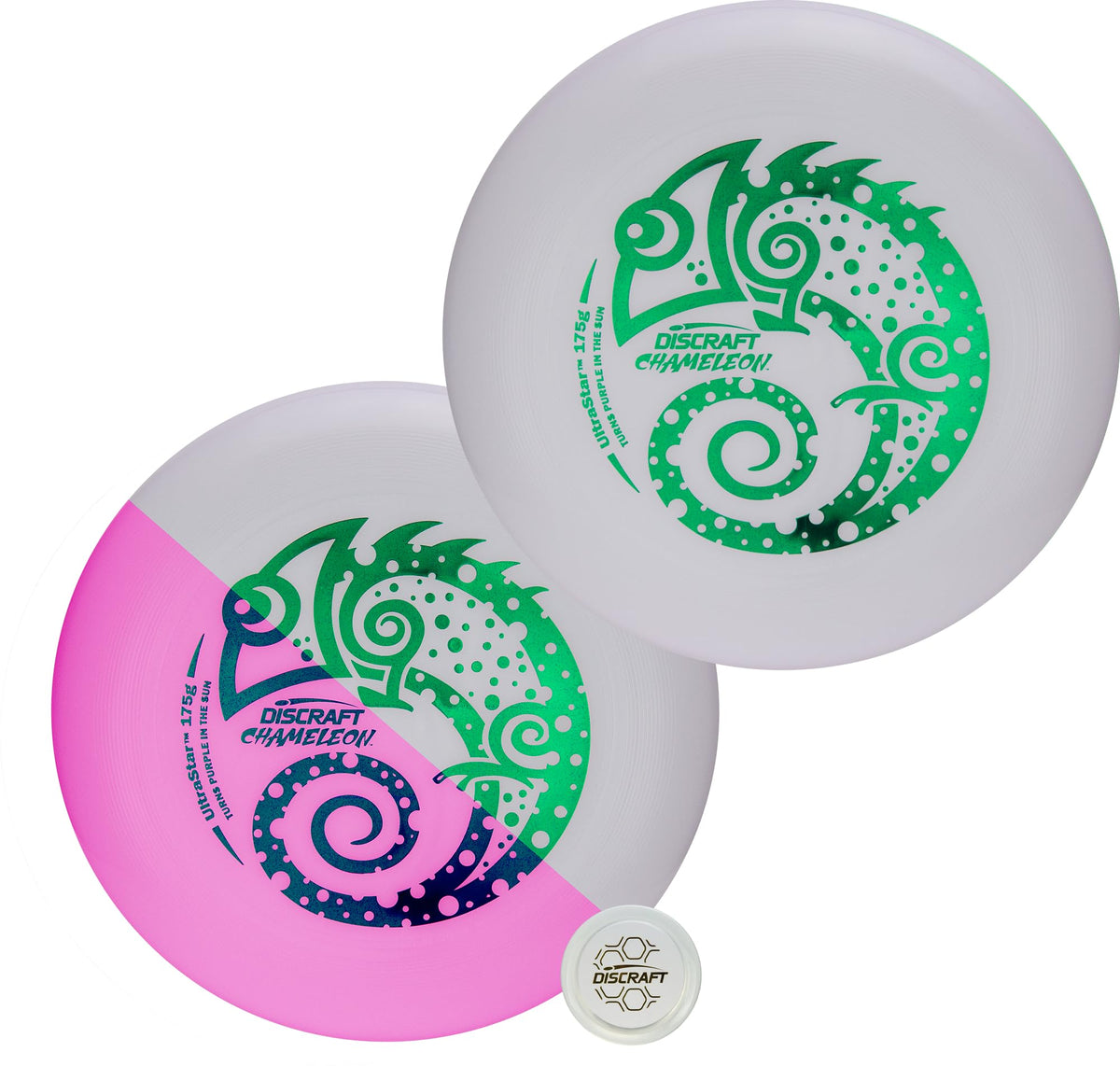 Discraft Ultrastar Ultimate Discs 1 & 2 Packs, Standard Size, for Competitive & Casual Play