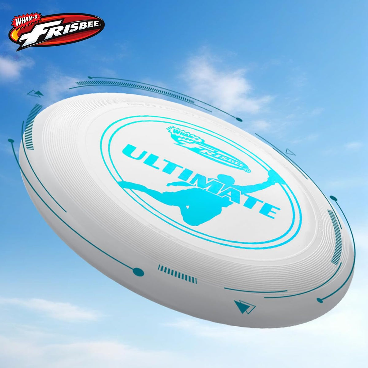 Frisbee Go Flying Disc, 9 Inch Lightweight Sports Disc for Beginners Outdoor Beach Backyard Lawn Park Camping Family Activity Game - 70g