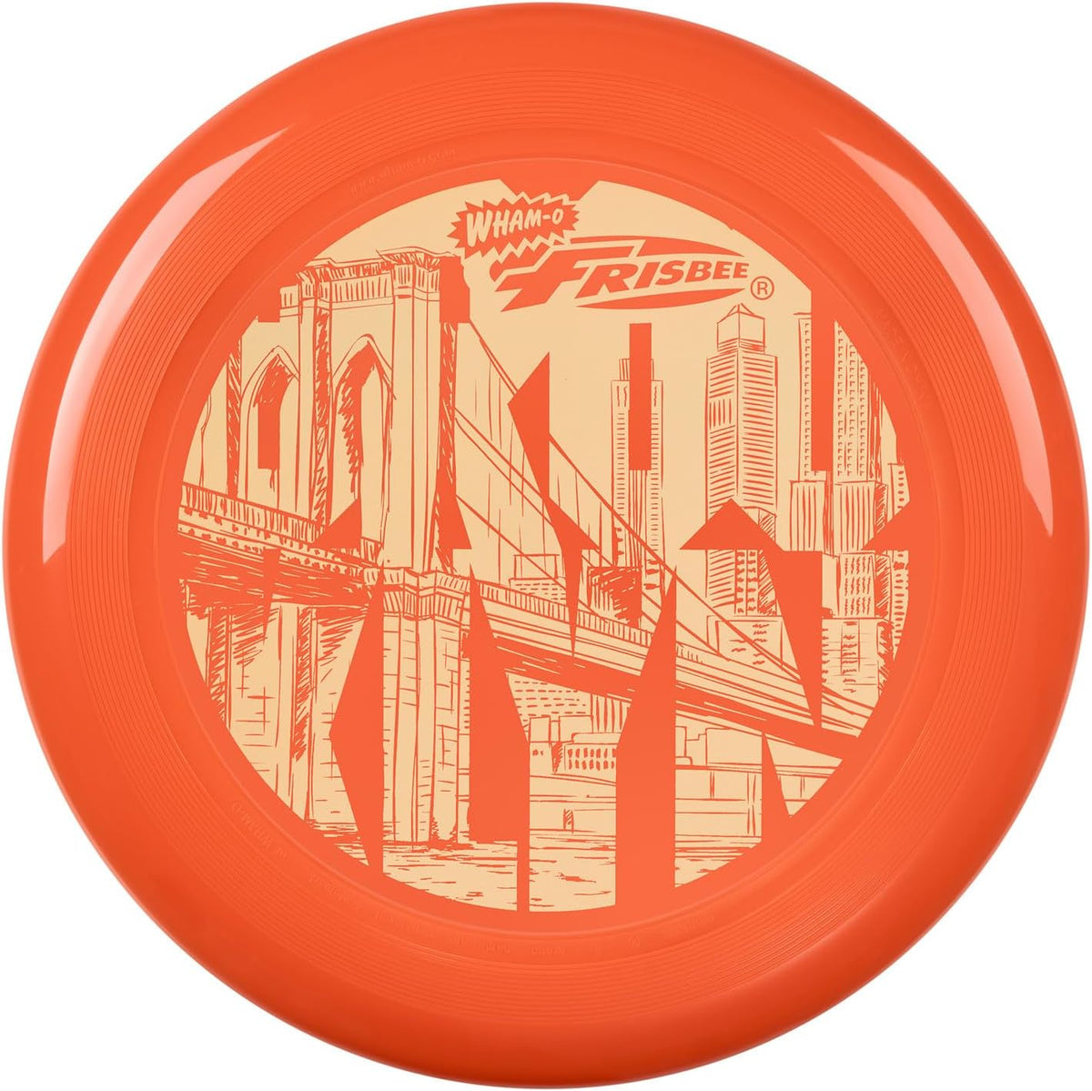 Frisbee Cool Flyer Flying Disc, 9.95 Inch Sports Disc Lightweight Durable for Outdoor Beach Park Backyard Game - 130g