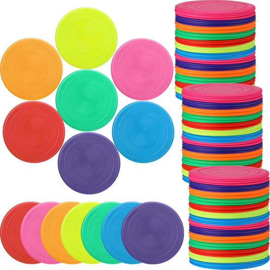 Vinsot 28 Pcs 7 Inch Flying Discs Bulk for Kids Dogs