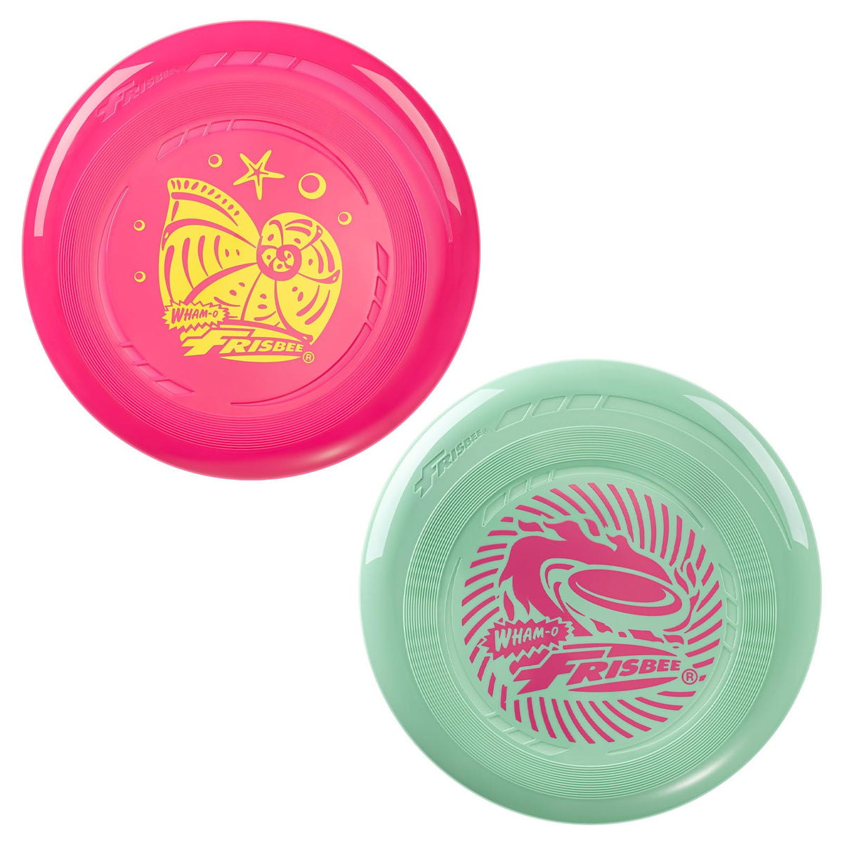 Frisbee Go Flying Disc, 9 Inch Lightweight Sports Disc for Beginners Outdoor Beach Backyard Lawn Park Camping Family Activity Game - 70g