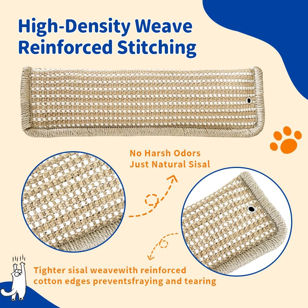 2 Pack Refillable Sisal Catnip Kicker Toys for Indoor Cats